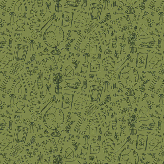 Floral Charms - Collection of Things Olive