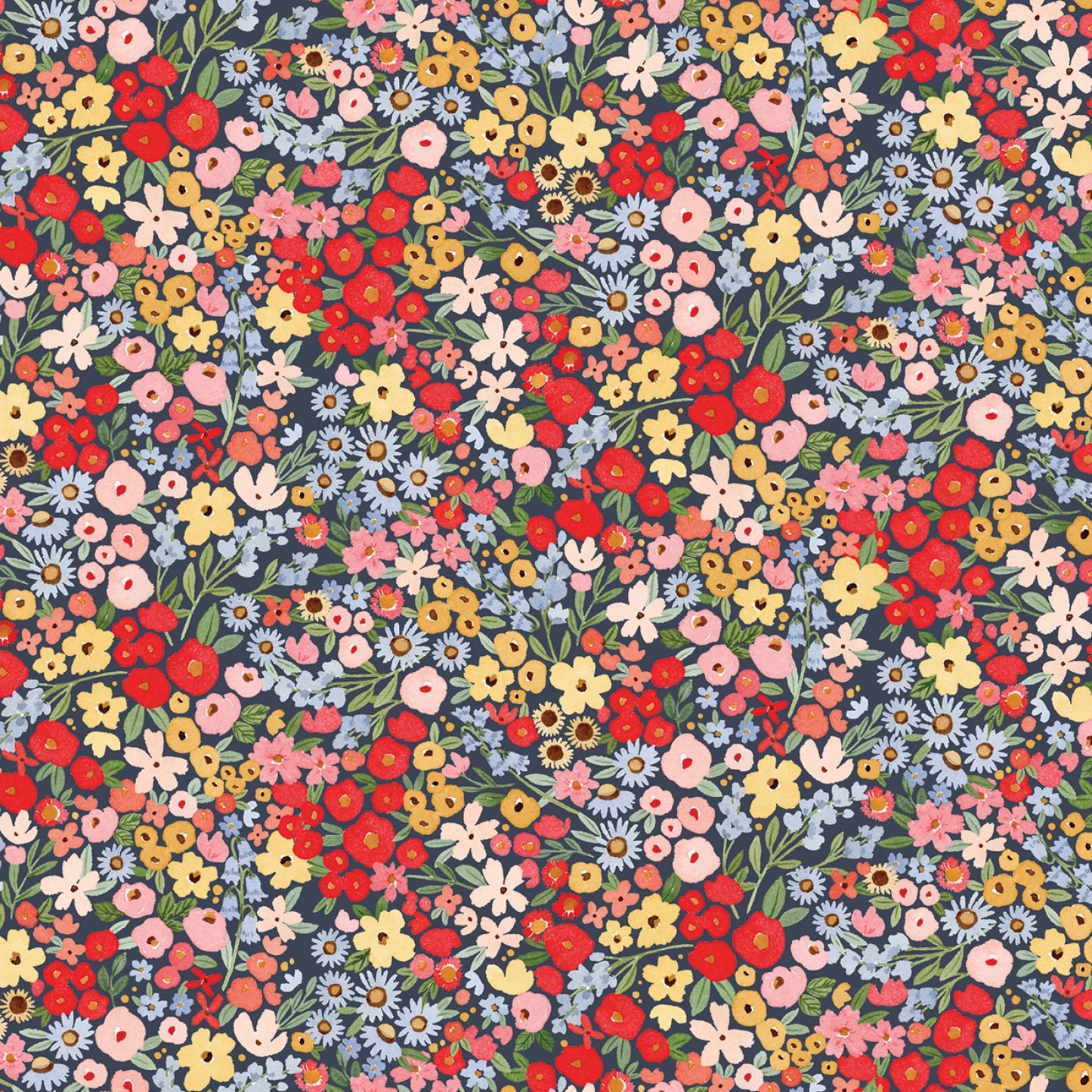 Floral Charms - Happy Ditsy Floral Oxford