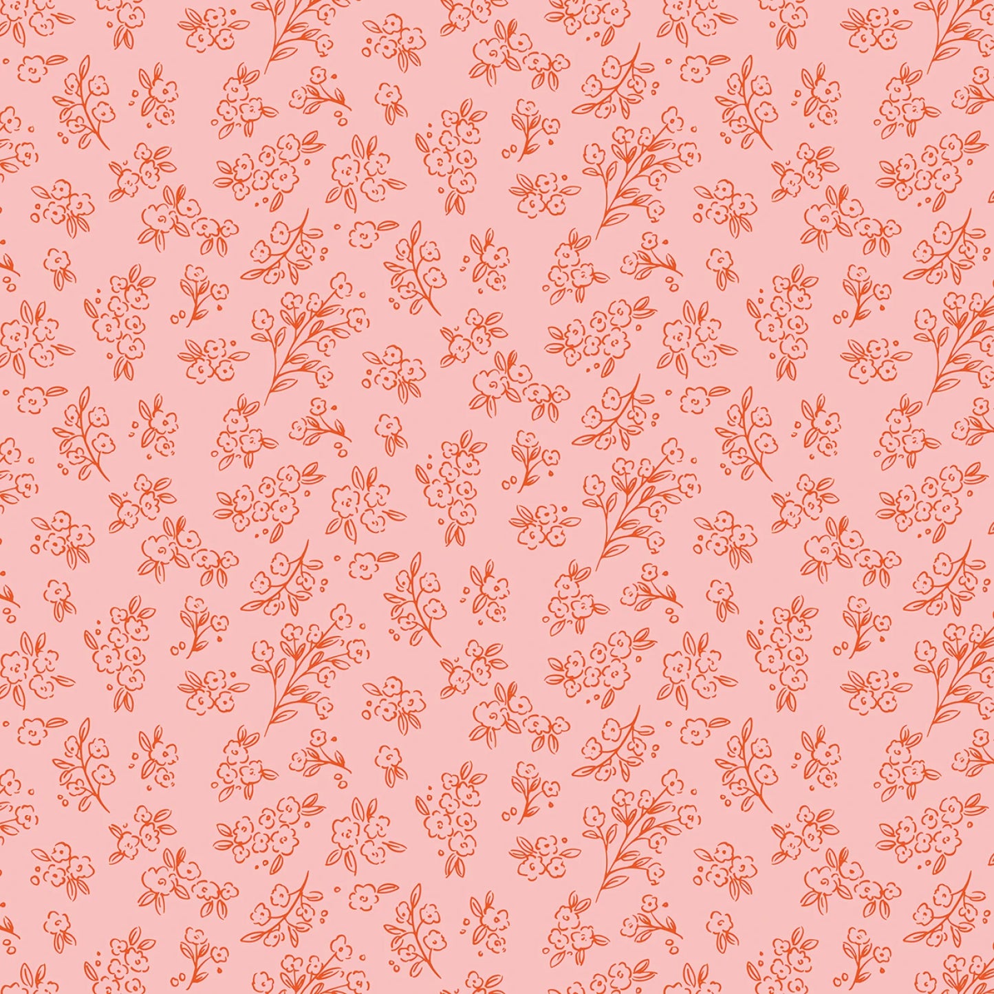 Floral Charms - Posies Pink