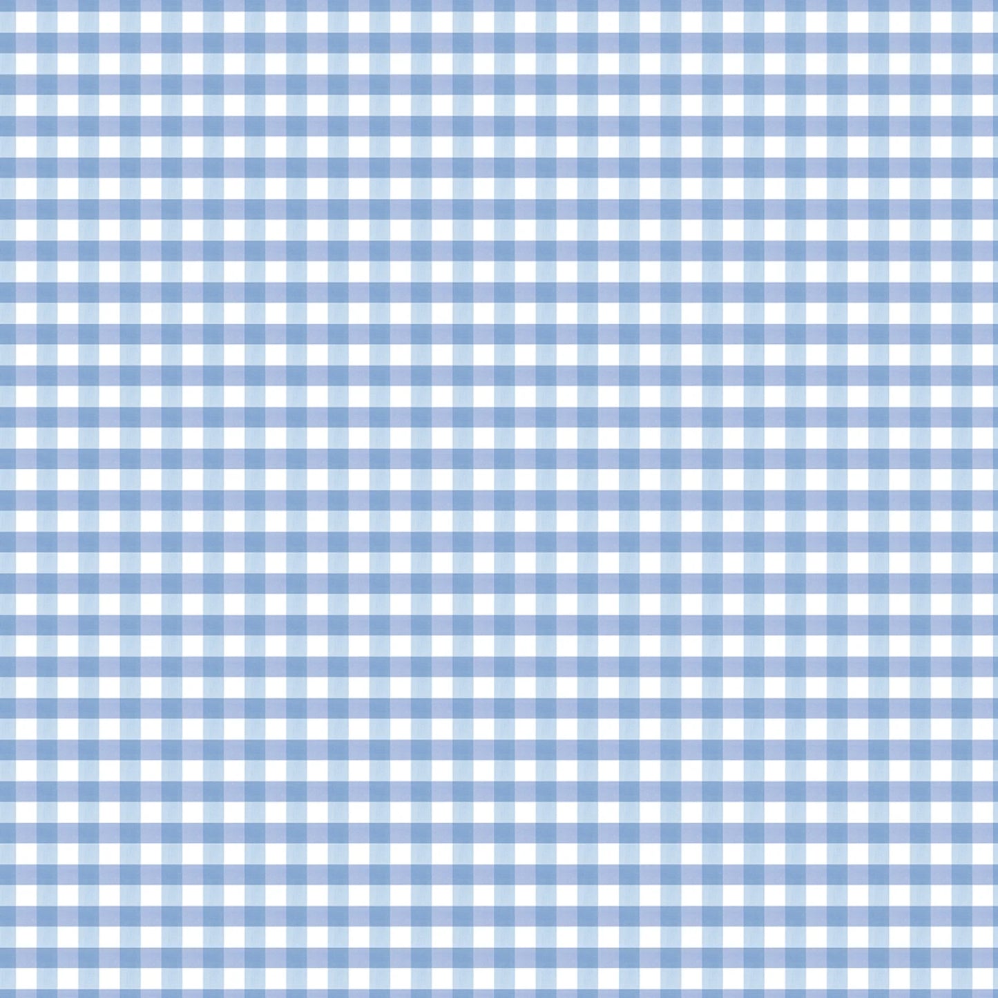 Floral Charms - Gingham Blue