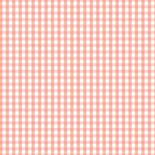 Floral Charms - Gingham Pink
