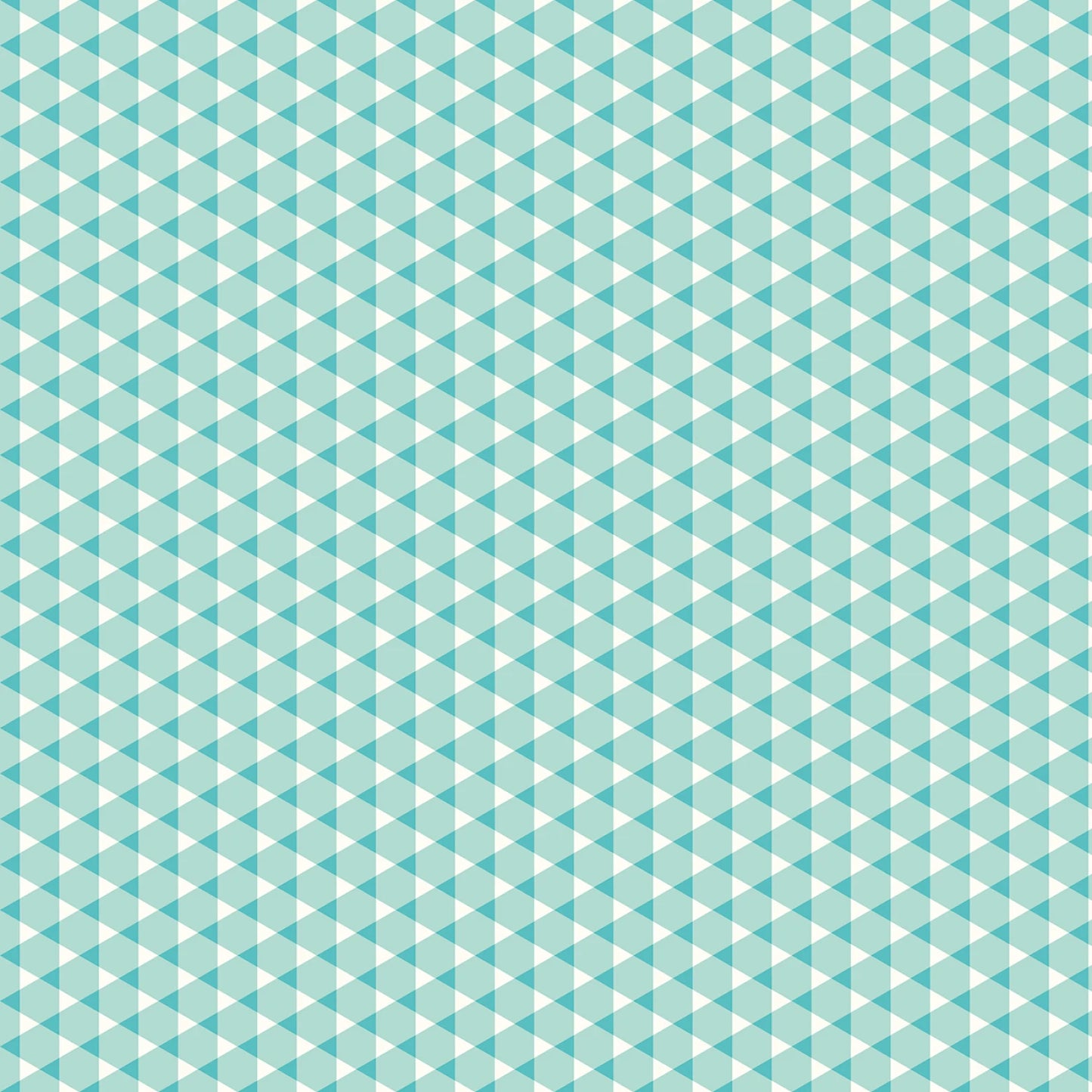 Vibrance - Triangle Gingham Aqua