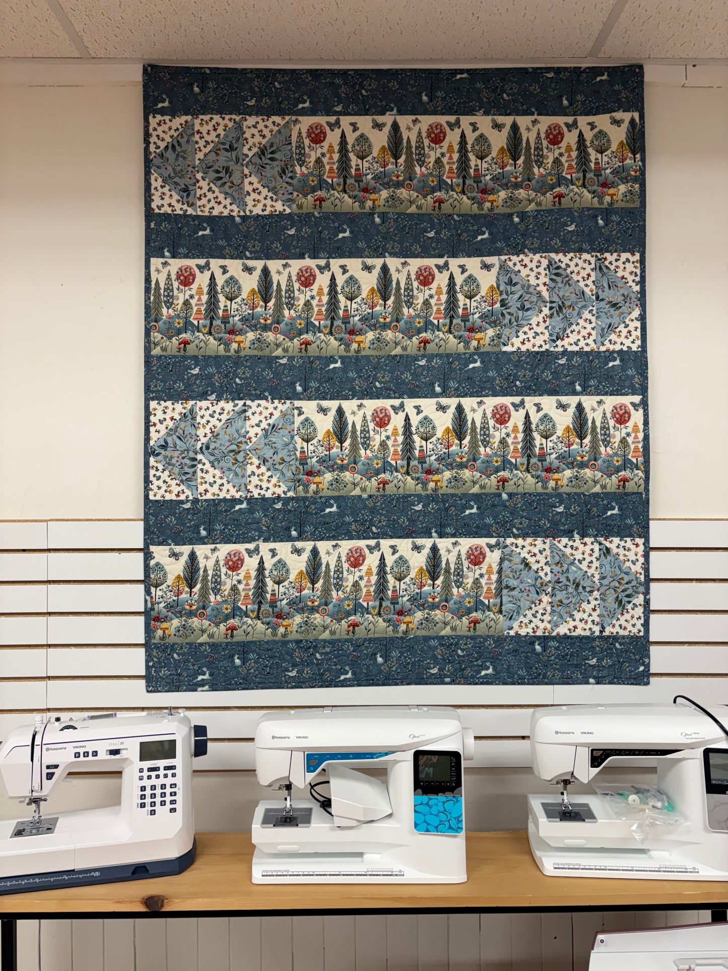 Norwegian Forest - Lap Quilt Kit