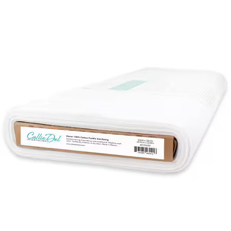 Callie Del Woven 100% Cotton Fusible Interfacing 22in