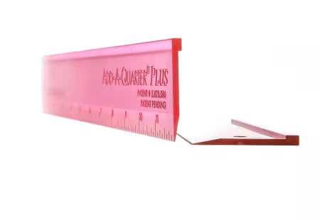 Add A-Quarter Ruler Plus Pink - 6 inch