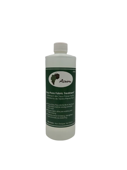 Acorn Precision Piecing Products -  Easy Press Fabric Treatment, 16oz,499ml