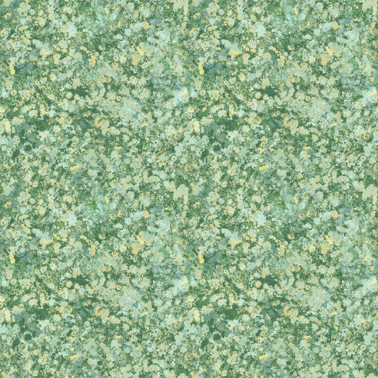 Imprint FLANNEL - Texture - Lt Green Multi