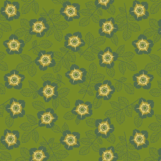 Of Old and New - Buttercup - Forest Green