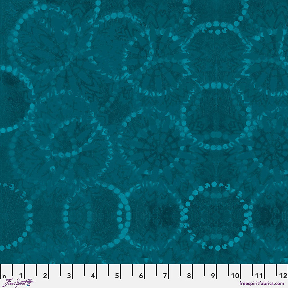 Textures 2 - Rings Dark Teal