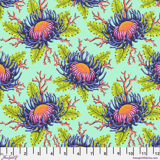 Floral Reef - Friends & Anemones - Seafoam