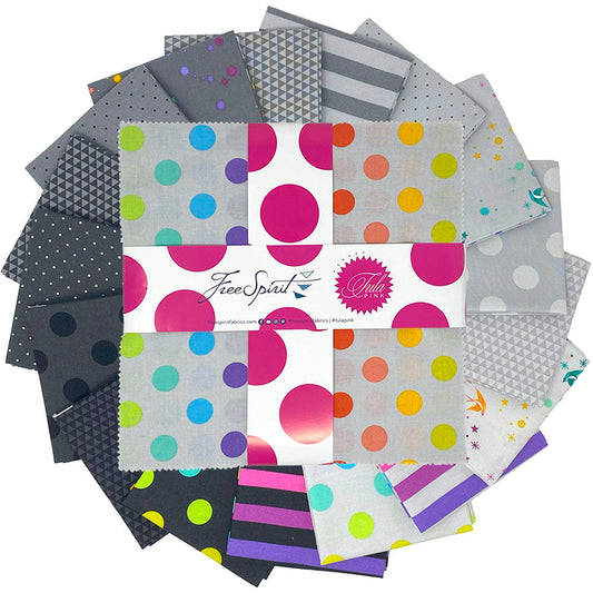 Free Spirit Graywork - 10" Squares