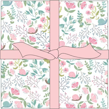 5in Squares Le Petit Escargot, 42pcs