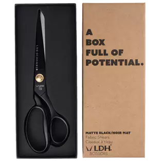 Matte Black Fabric Shears - 9.5"