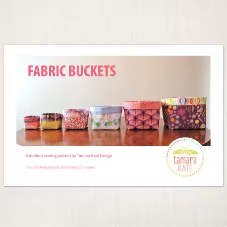 Fabric Buckets Pattern