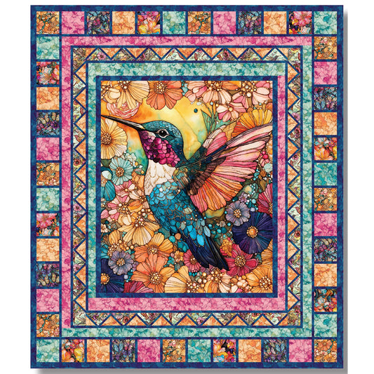 Humming Beauty Quilt Kit