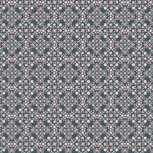 Le Petit Escargot - Blooms & Vines Grey