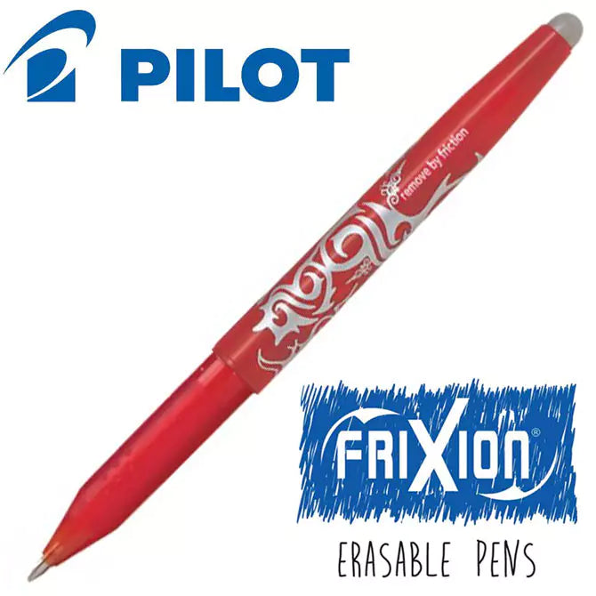 Frixion Heat Erase Pen - RED