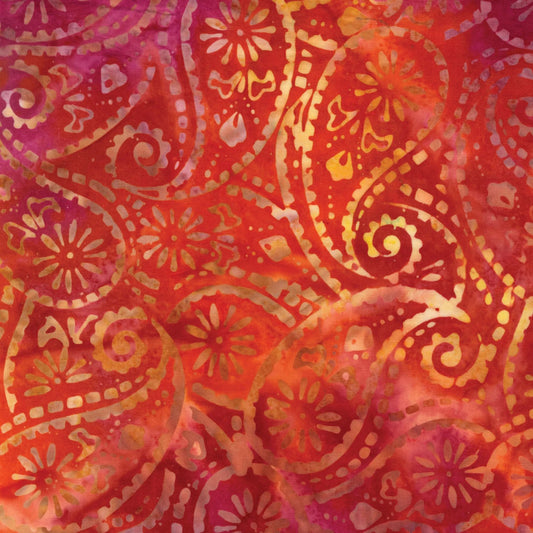 Bali Batik Palettes Summer -  Paisley Fruit Punch