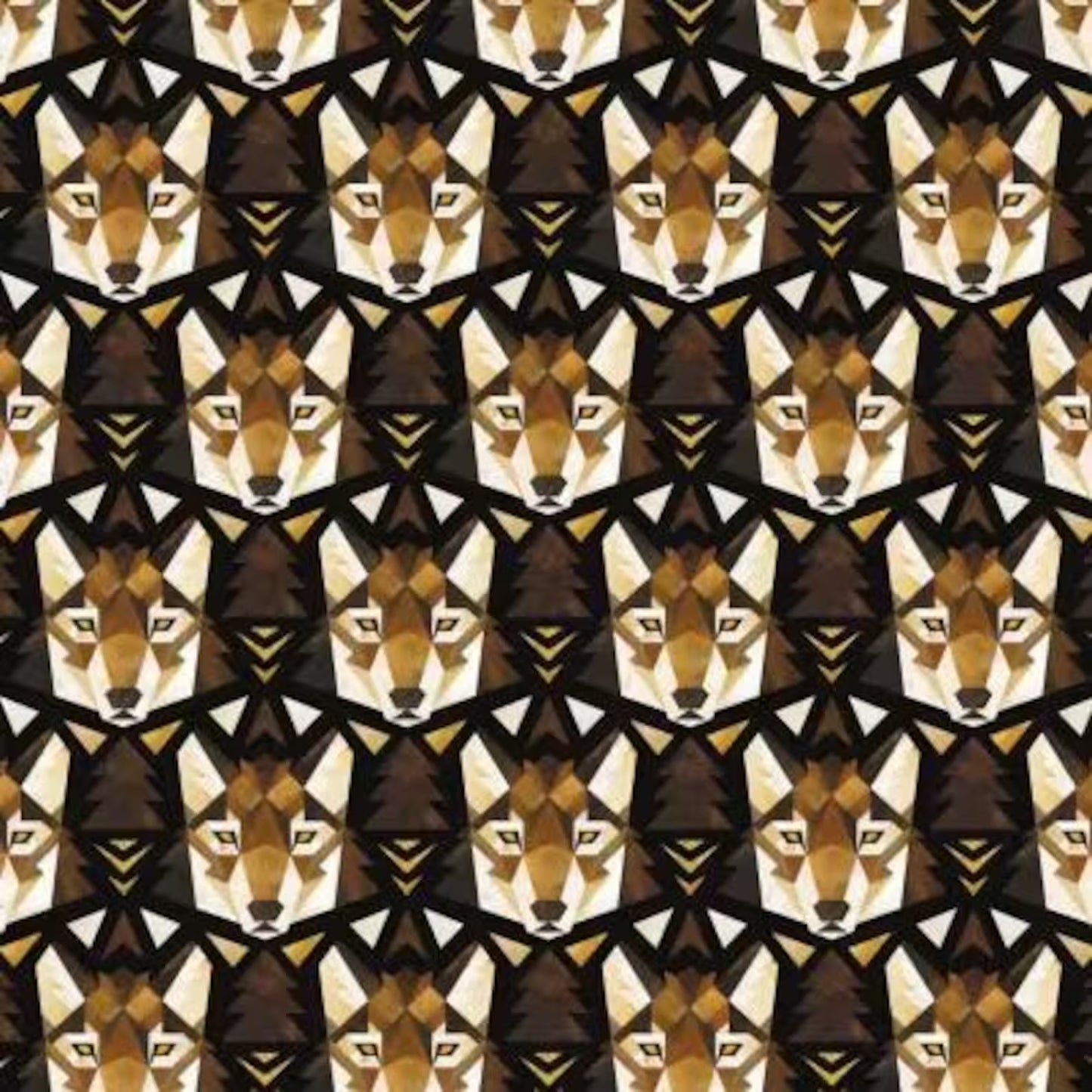 Twilight Wolf Pack - Wolf Face Dark