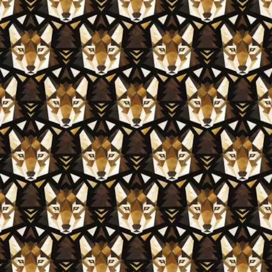 Twilight Wolf Pack - Wolf Face Dark