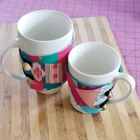 Scrappy Mug Cozy - Cut Loose Pattern