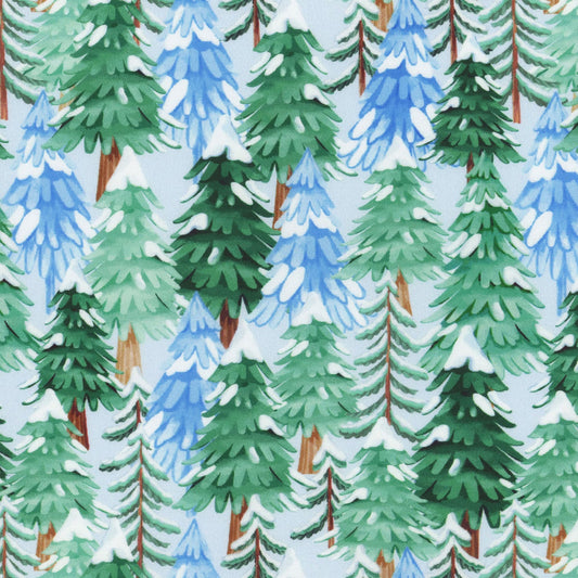Snowflake Wishes - Snow capped trees