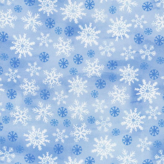 Snowflake Wishes - Snowflakes Light Blue
