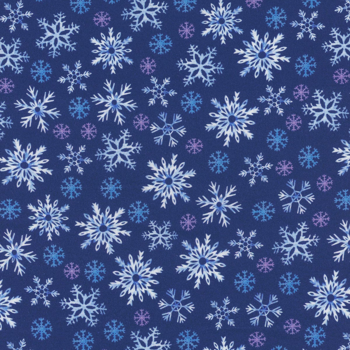 Snowflake Wishes - Snowflakes Navy