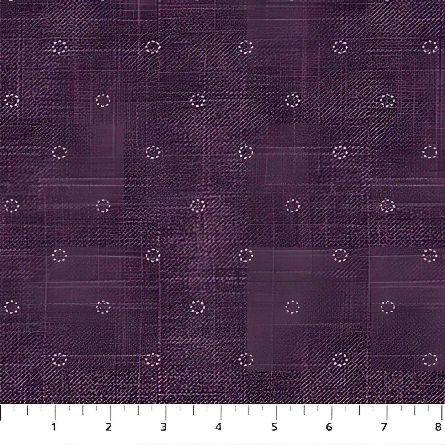 FIGO Stash - Purple Stitches