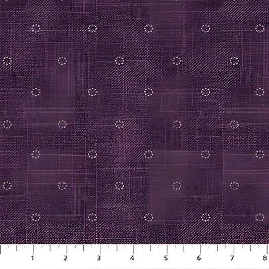 FIGO Stash - Purple Stitches