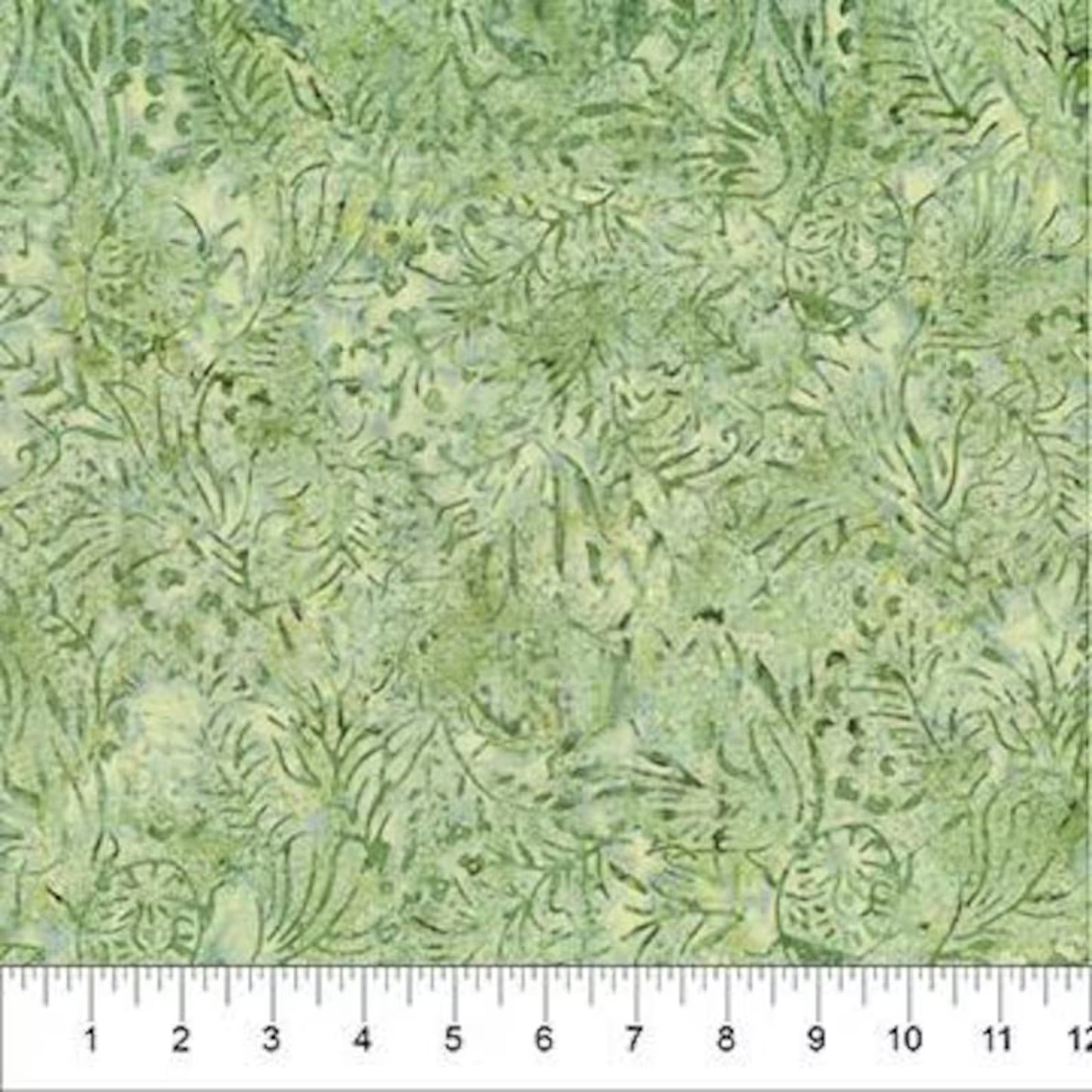 Banyan Batiks - Ladybug Meadow - Sage Ladybug meow
