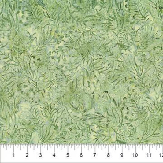 Banyan Batiks - Ladybug Meadow - Sage Ladybug meow