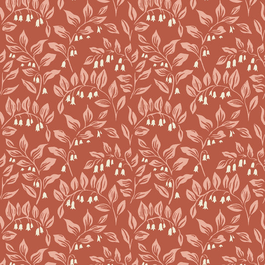 Cottage Flowers - Pink/Red Solomon's Seal