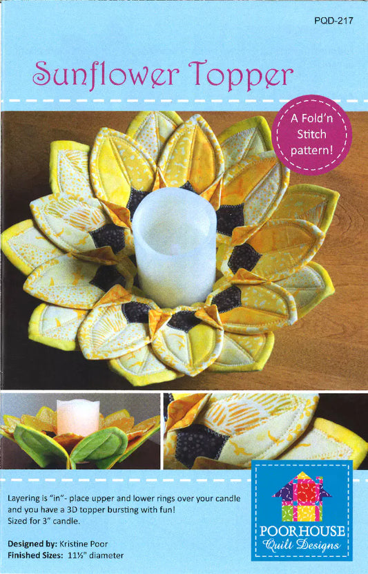 Sunflower Topper Pattern