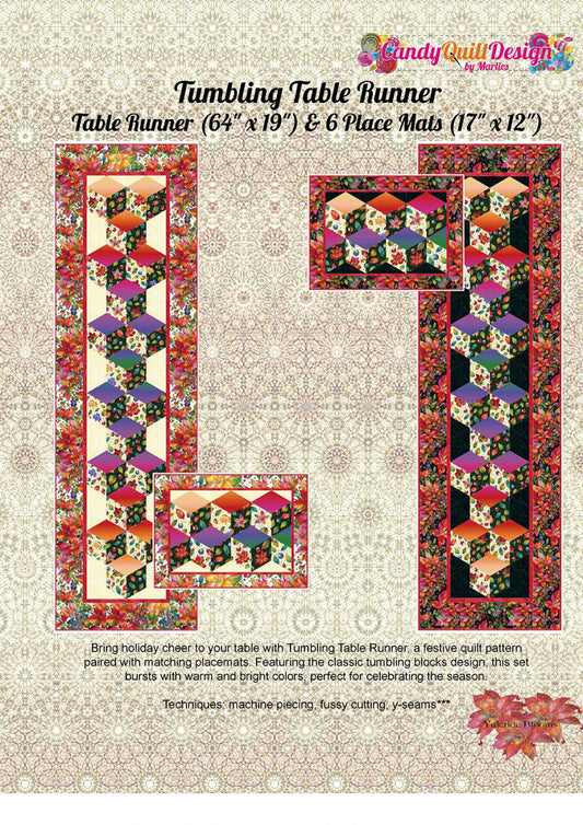Tumbling Table Runner